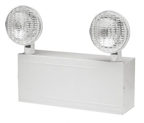 New hubbell lifeforms lmw401-fx dual lite high capacity emergency light 120/277v for sale