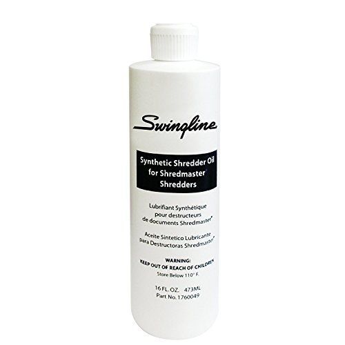 Swingline shredder oil, 16 oz,. 473ml bottle (1760049) for sale