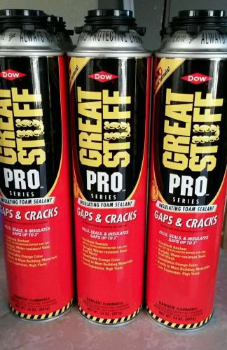 6pk Great Stuff Pro Gaps &amp; Cracks Professional Foam
