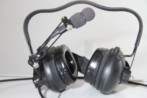 Kenwood KHS-15-BH Noise Canceling Headset W/ PTT Mic