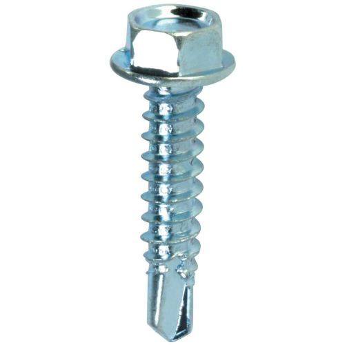 Hex washer head #10 x 3/4 self-drilling tek screw #3 point 1000pc for sale