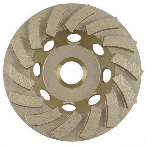 4 1/2 in turbo dbl cup wheel  45hddgdx1 grinding wheel,cup ,no. seg. 18,4-1/2 in for sale