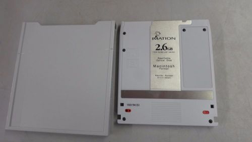 imation 2.6gb rewritable optical disk macintosh format