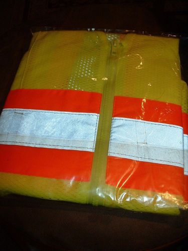 HIGH QUALITY REFLECTIVE SAFETY VEST meets ansi/isea 107-2004 class2/level2 3xxl