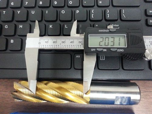 Roughing End Mill  5 Flute Tin coated Niagara