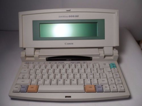 Vintage Canon Starwriter Jet 300 w/ Floppy disk drive Used/Clean/Untested