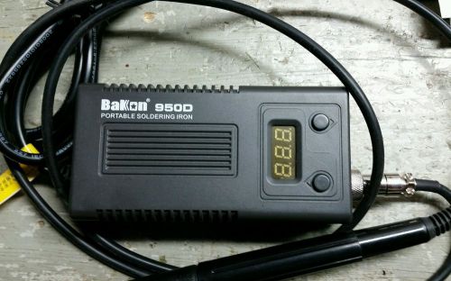 Electronic soldering iron. With variable heat adjustment.