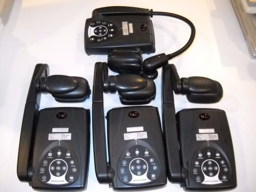 Lot of 4 Untested AS-IS AverVision units, 150, 300P, 300P, 300AF+