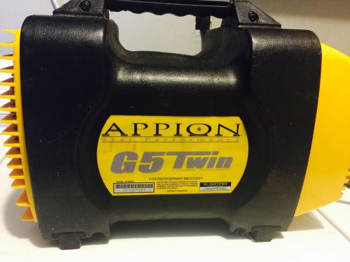 Appion G5 Twin Refrigerant Recovery Machine