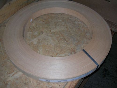 Figured anegre edge banding wood veneer. 5/64&#034; x 1 3/4&#034;, 328 lin. ft. for sale