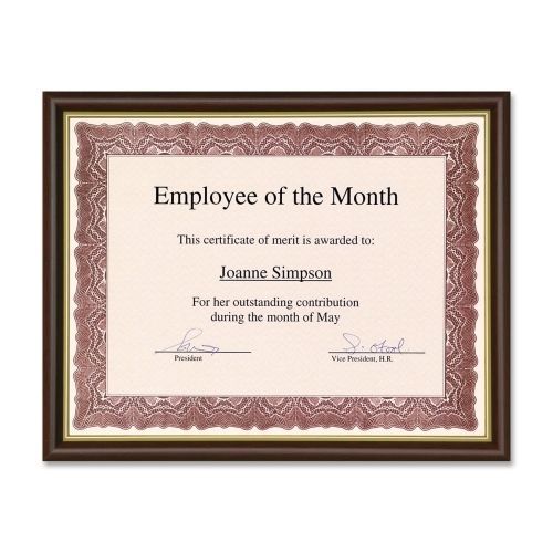 First Base Recognition Certificate Frame 83903