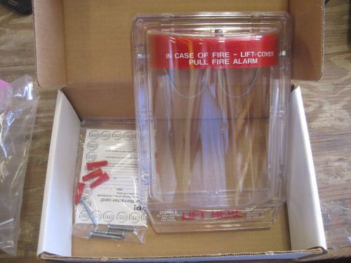 STI Stopper II STI-1100 False Fire Alarm Stopper W/ Horn Flush Mount NIB JS