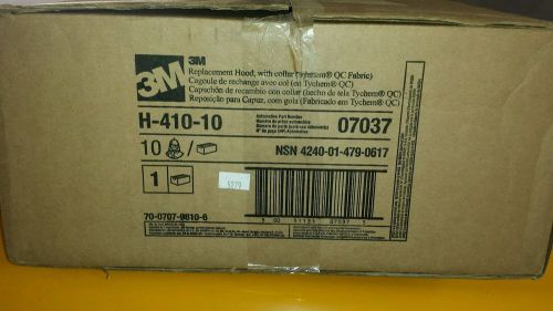 3M H-410-10 Replacement Hood with Collar, PK 10