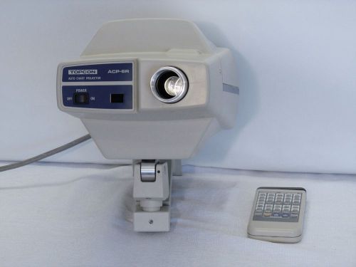Topcon ACP-6R visual acuity projector w/wall mount and remote