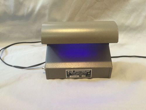Vintage Spectroline BLE A-14VS Black Light Banking or Bouncer Check ID Currency