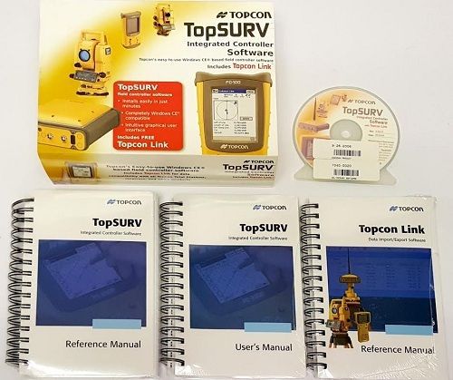 Topcon TopSURV 60319 Integrated Controller Software Includes Topcon Link
