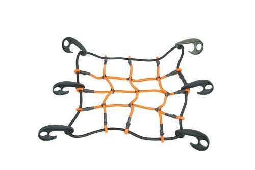Heininger 4249 hitchmate 12&#034; x 12&#034; stretchweb cargo net with bag and hook for sale