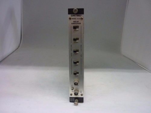ORTEC EG&amp;G NIM computer module model # 427A Delay Amplifier Plug-In Bin Module