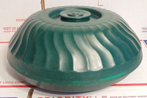 One Dinex Turnbury 3400 Green Insulated Dome Covered Meal Delivery System