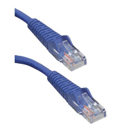 Tripp lite n001-010-bl cat-5/5e patch cable 10ft - blue for sale