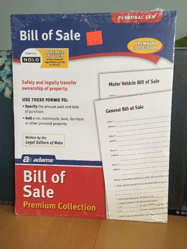 Bill Of Sale Forms Premium Collection By Adams