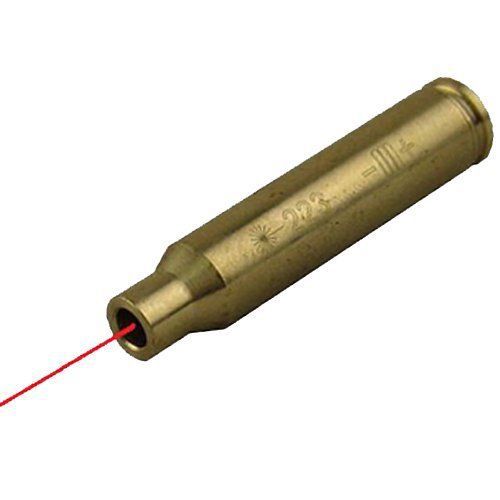 US Aluminum 223 Remington 5.56 Nato   Cartridge Laser Boresighter Red Dots Tool