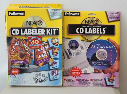 Fellowes NEATO CD Labeler Software, Applicator &amp; Labels L#469