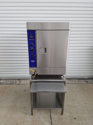 STELLAR CAPELLA 6 PAN ELECTRIC COMMERCIAL STEAMER w/ STAND, 1 OR 3 PHASE ! ! !