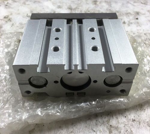 Smc- *new* compact guided linear pneumatic cylinder mgpm20-20 for sale