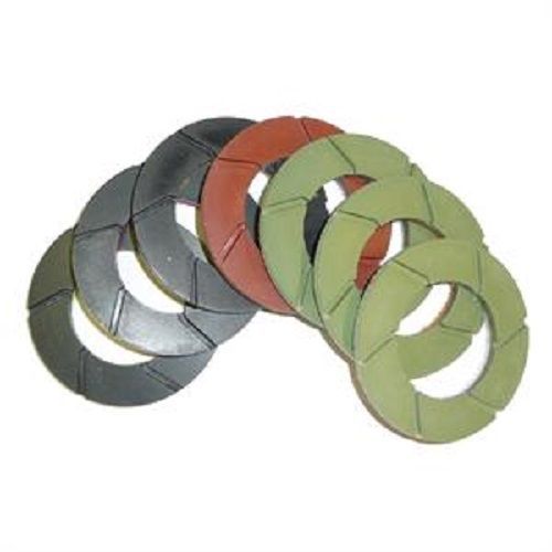 3&#034; edgeshine wet diamond polishing pad set of 7 no buff for sale