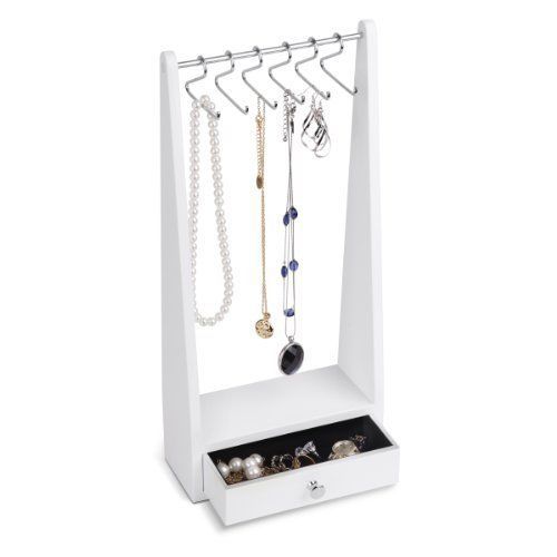 Umbra Jewel Rack Jewelry Stand, White