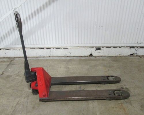Red h-12 pallet jack - used - am15483 for sale