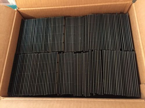 150 slightly used black single cd jewel case trays no carton excellent condition for sale