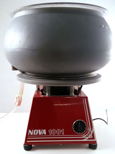Tumbling machine nova 1001 + polishing media for sale