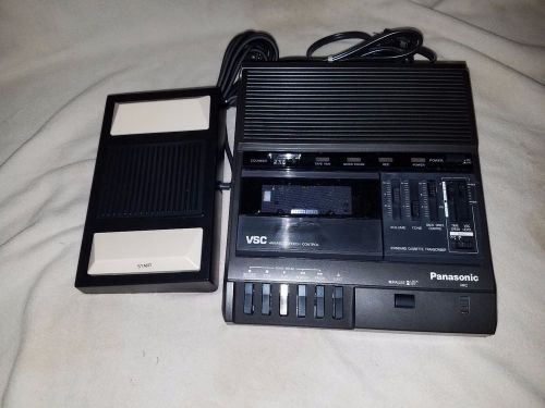 PANASONIC RR-930 Microcassette Transcriber Dictation Recorder+Footswitch RP-2692