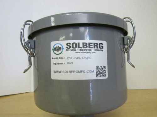 Solberg csl-849-125hc inlet filter, 1-1/4&#034; fpt inlet/outlet for sale