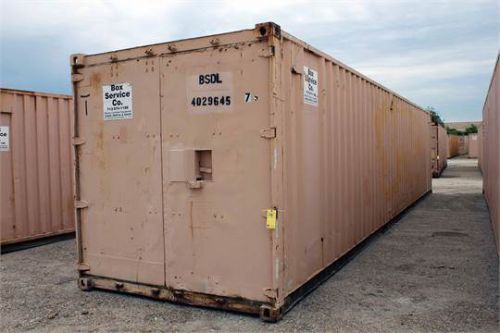 40&#039; Steel Shipping Storage Container Unit 178