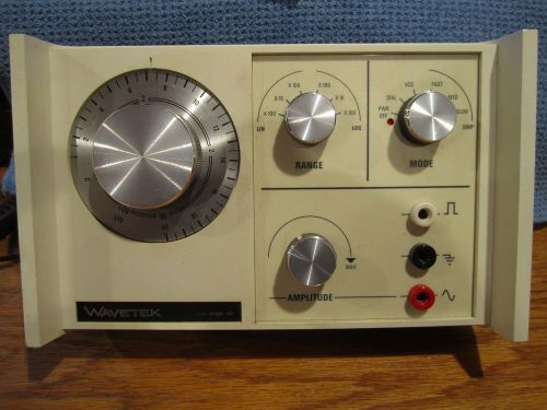 Wavetek Model 30 Function Generator Vintage Test Equipment