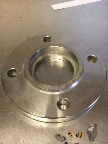 MFF 3&#034; A/SA182 F316L/316 150LB 16.5 6  STAINLESS SLIP ON PIPE FLANGE