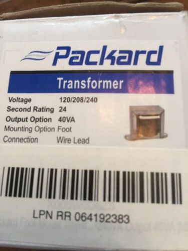 Packard Transformer Voltage 120/208/240