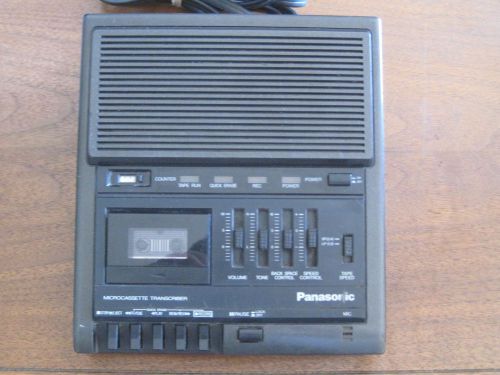 Panasonic RR-930 Microcassette Transcriber Office Dictation Machine - No Pedal