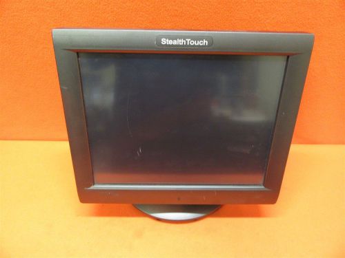 Pioneer POS Stealth Touch TOM-M5 15&#034; Touchscreen Monitor POS Terminal