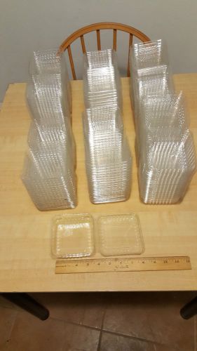Clam Shell Containers, 4&#034;X4&#034;X1.5&#034;, Approx 12 dz, Vending, Food Service