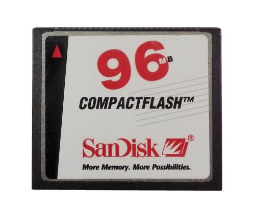 SANDISK 96MB CompactFlash CF Memory Card SDCFB-96M For GE Fanuc CISCO Panasonic!