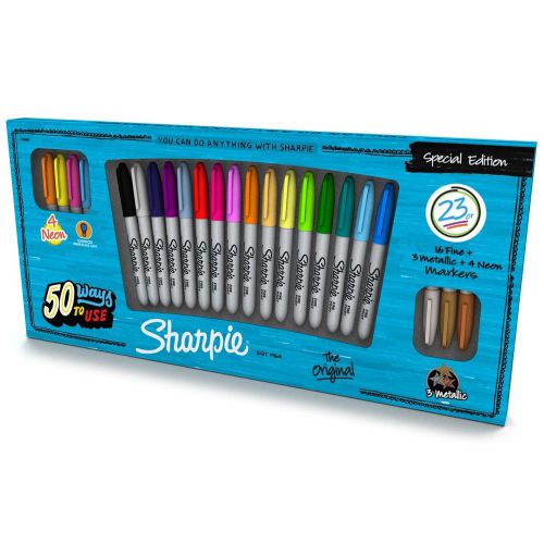 Sharpie Special Edition 23 Piece Permanent Marker Pack (1909897)