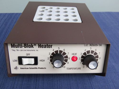 Lab-Line American Scientific Products Multi-Blok Dry Block Heater H2025-1A