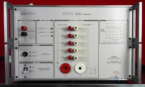 Valhalla 2555a ac-dc current calibrator for sale