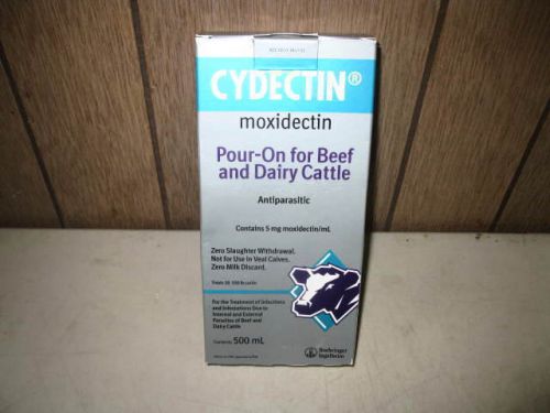NEW Cydectin Pour-On 500 ml (dosage chamber)
