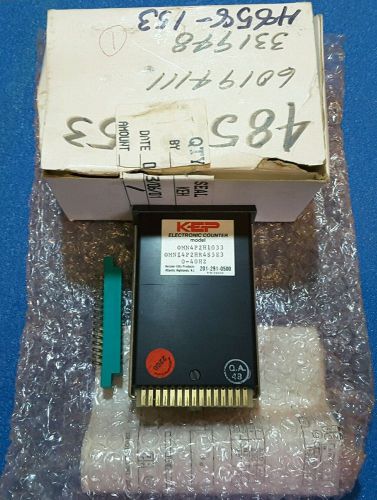 KEP ELECTRIC COUNTER P/N 22032 mod. OMN4P2H1033