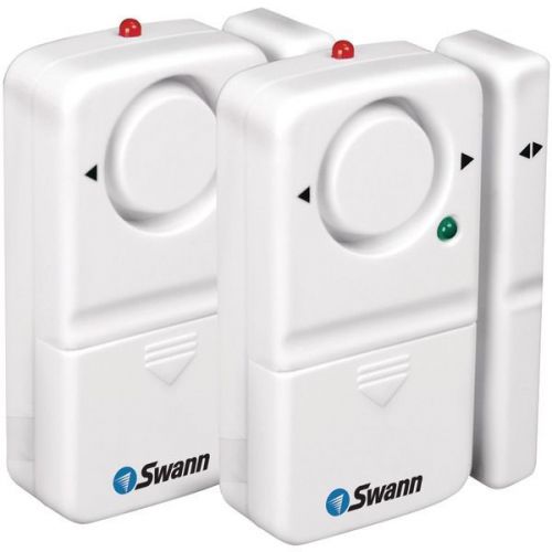 Swann sw351-md2 complete window &amp; door magnetic alarm kit (2 pk) for sale